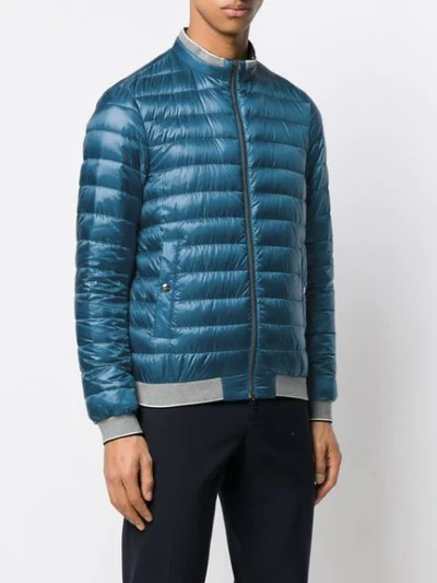 HERNO PADDED JACKET - 蓝色