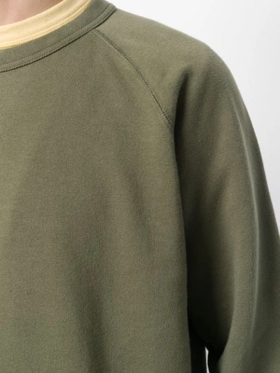 Shop Our Legacy Classic Crew Neck Sweatshirt - Green
