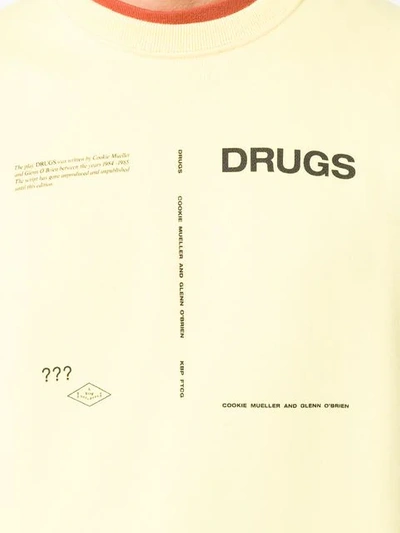 Drugs全棉套头衫