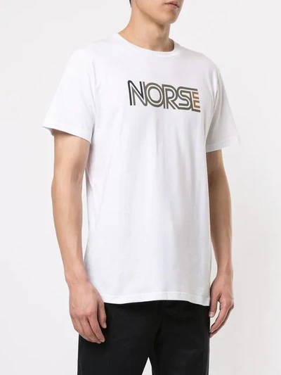 Shop Norse Projects T-shirt Mit Logo - Weiss In White