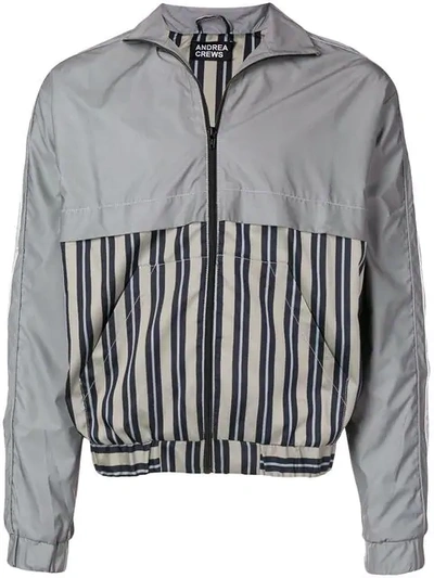 Shop Andrea Crews Pinto Jacket In Grey