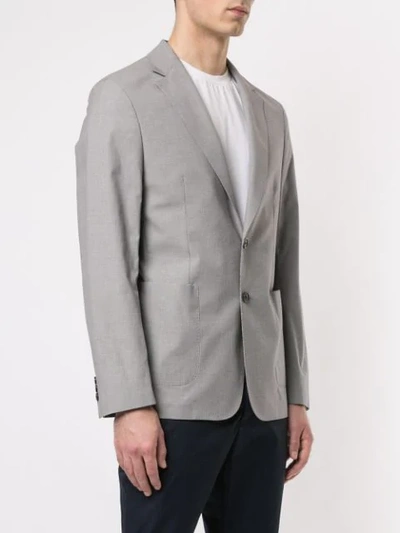 Shop Cerruti 1881 Classic Formal Blazer In Grey