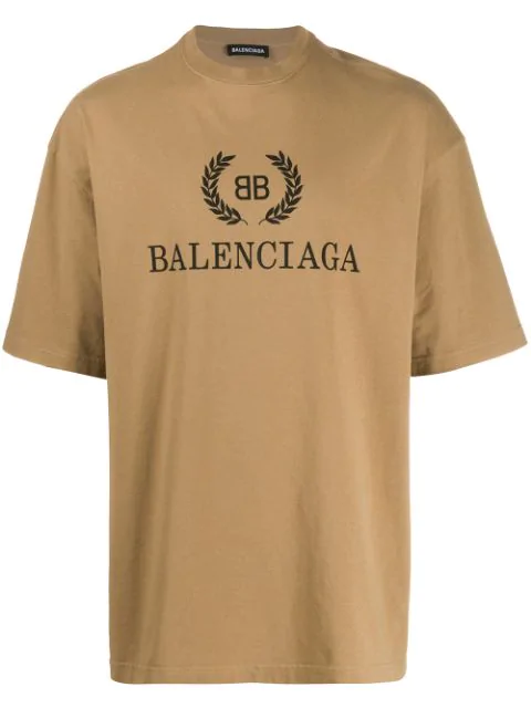 balenciaga print t shirt