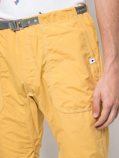 Shop And Wander Slim-fit Climbing Trousers - Yellow