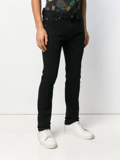 Shop Etro Slim Fit Jeans In Black