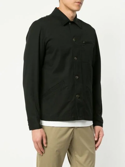 Shop Cerruti 1881 Buttoned Jacket In Black