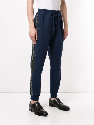 HAIDER ACKERMANN CLASSIC JOGGING TROUSERS - 蓝色