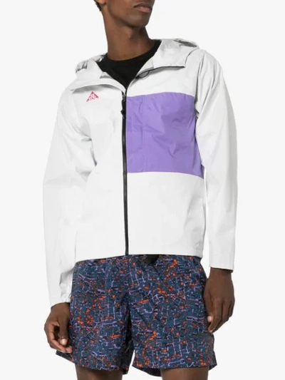 Shop Nike 'nrg Acg 2.5l' Windbreaker In White