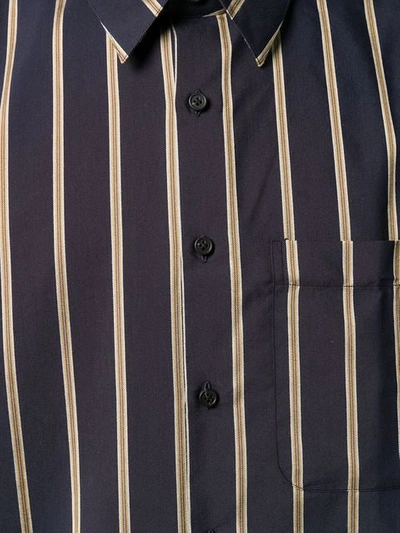 LANVIN STRIPED SHIRT - 蓝色