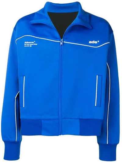 Shop Ader Error Trainingsjacke Mit Schmalem Schnitt - Blau In Blue