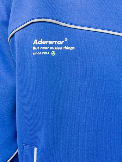 Shop Ader Error Trainingsjacke Mit Schmalem Schnitt - Blau In Blue
