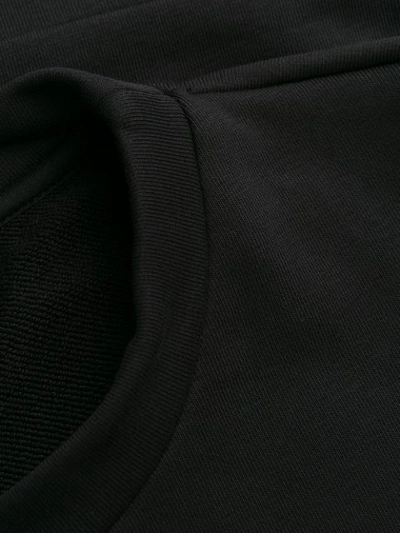 Shop Fendi Bag Bugs Eye Motif Sweater In F17w0 Black+fluo Yellow