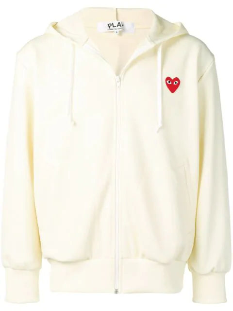 comme des garcons hoodie zip