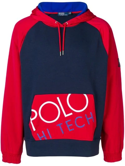 POLO RALPH LAUREN NEWPORT HOODIE - 蓝色