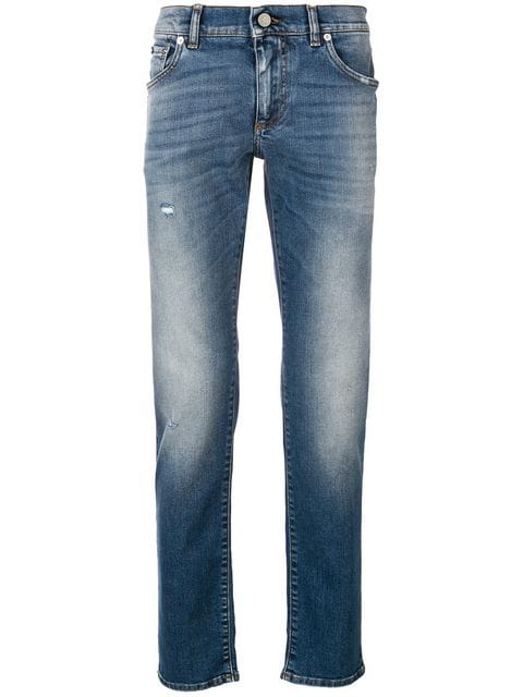 Dolce & Gabbana Skinny-Fit Jeans In Blue | ModeSens