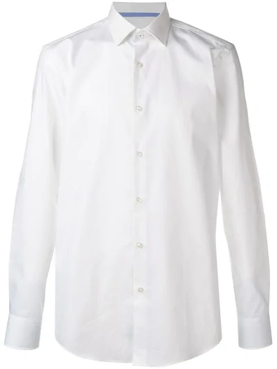 Shop Hugo Boss Klassisches Hemd In White
