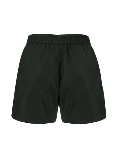 Shop Fila Side Logo Patch Swim Shorts In Black