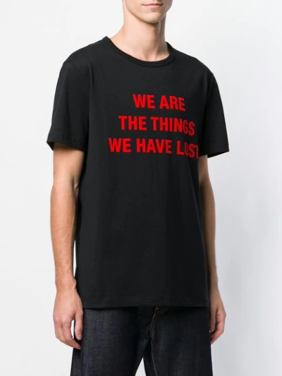 Shop Dust Graphic Print T-shirt - Black