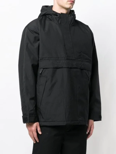Shop Carhartt Heritage Standard Windbreaker Jacket - Black