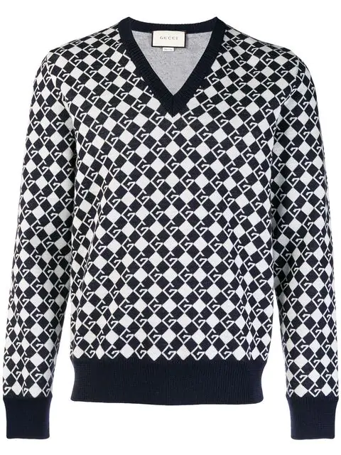 gucci intarsia sweater