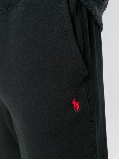 Shop Polo Ralph Lauren Classic Track Pants In Black