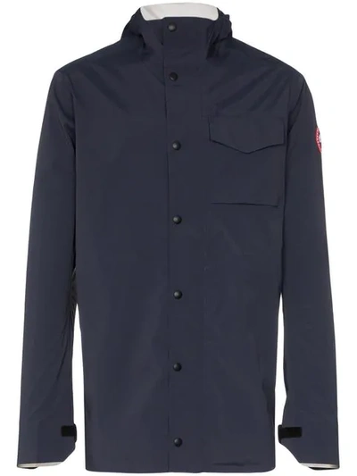 Shop Canada Goose Nanaimo Jacket In Blue