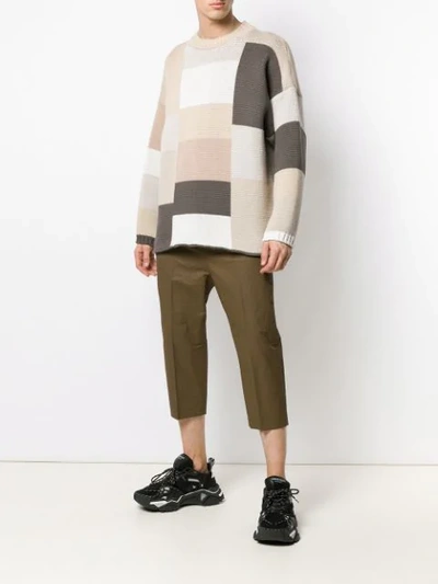 Shop Rick Owens Formal Cropped Trousers In Brown