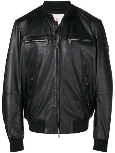 Shop Peuterey Bomber Jacket In Black