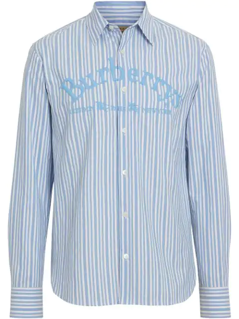 burberry striped shirt