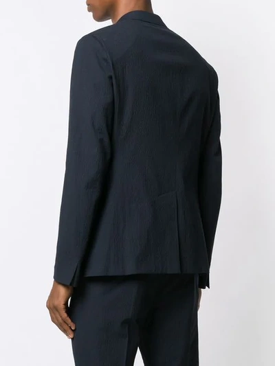 Shop Dondup Classic Blazer In Blue