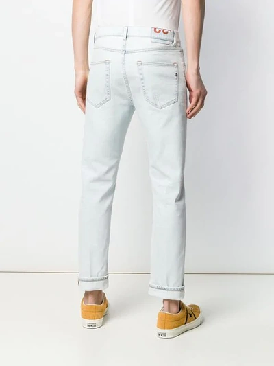 Shop Dondup Carrot Fit Jeans In Blue
