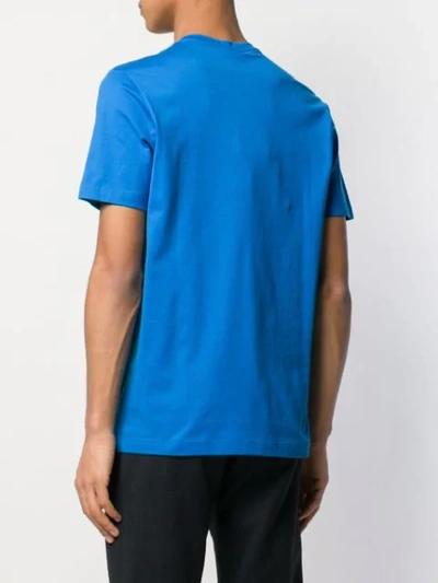 Paul & Shark Tonal Logo Print T-shirt In Blue