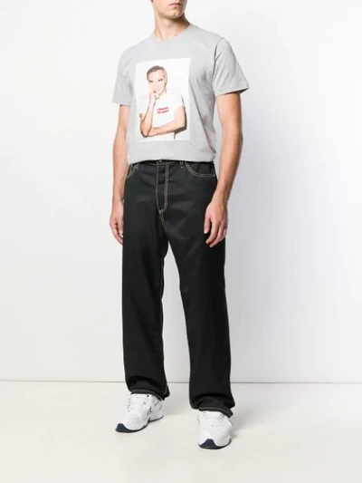 Shop Supreme Morrissey T-shirt In Grey