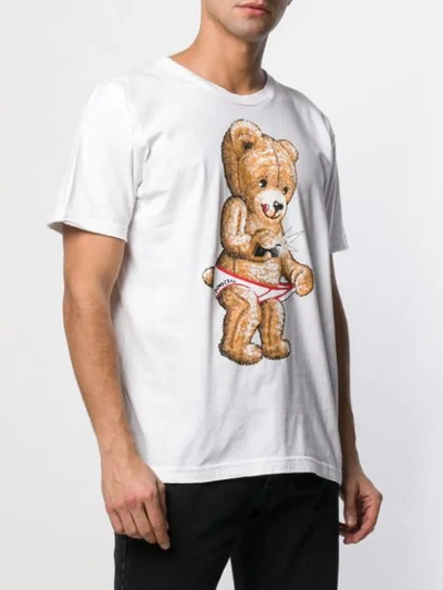 Shop Domrebel Teddy Bear T-shirt In White