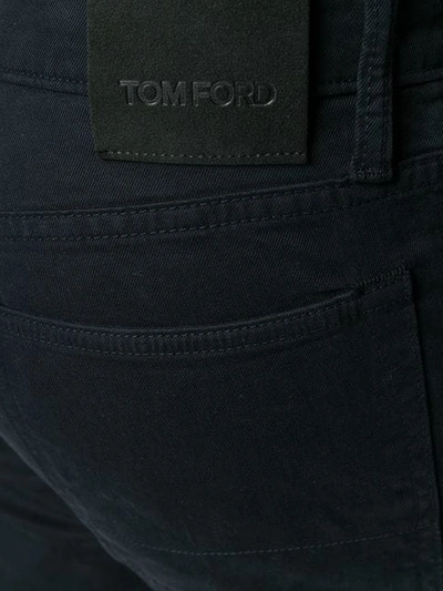 Shop Tom Ford Slim Fit Jeans - Blue