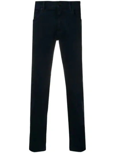 Shop Dolce & Gabbana Straight Fit Jeans In Blue