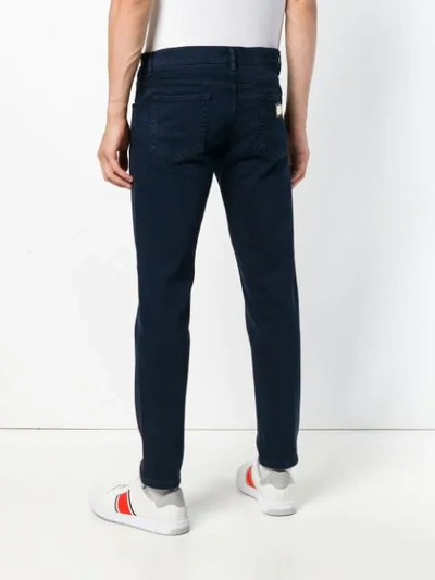 Shop Dolce & Gabbana Straight Fit Jeans In Blue