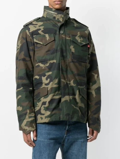 camouflage windbreaker