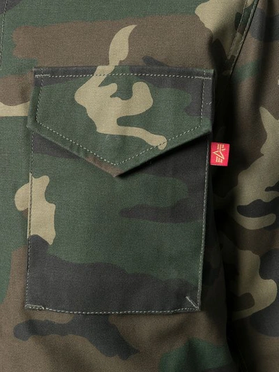 camouflage windbreaker