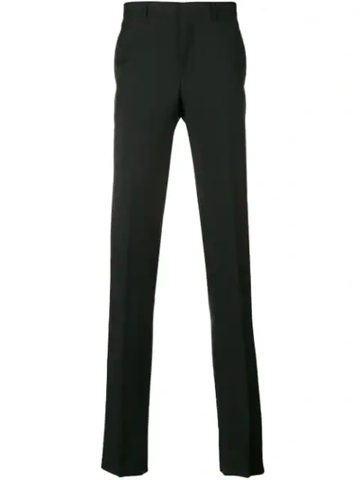 Shop Givenchy Slim Trousers In Black