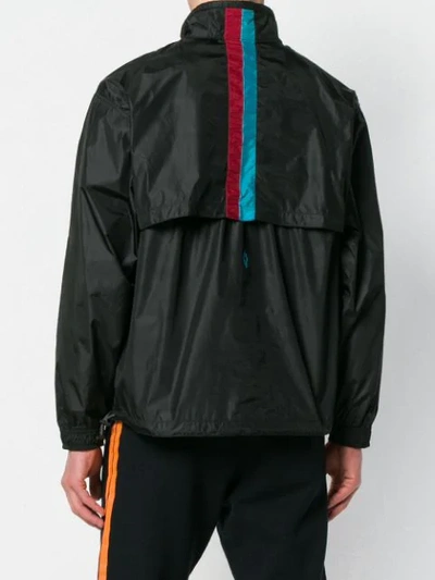 Shop Marcelo Burlon County Of Milan Colour Band Anorak In Black