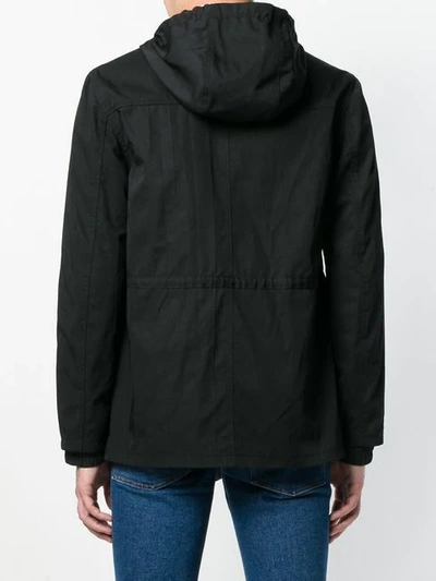 Ami Alexandre Mattiussi Patch Pockets Parka In Black
