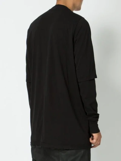 Shop Rick Owens Drkshdw Layered In Black