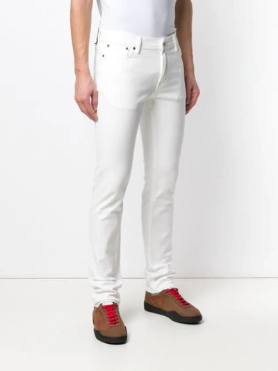 Shop Acne Studios North Slim Fit Jeans In White