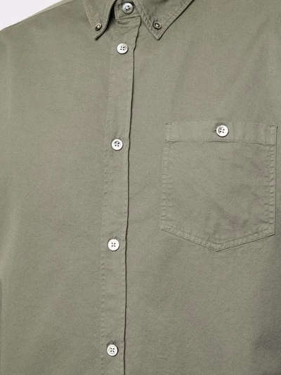 Shop Norse Projects Klassisches Hemd - Grün In Green