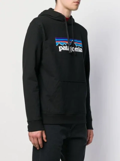 PATAGONIA P-6 UPRISAL HOODIE - 黑色