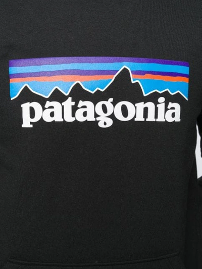 Shop Patagonia P-6 Uprisal Hoodie In Black