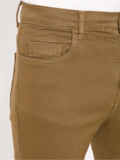 Shop Egrey Skinny Trousers In Brown