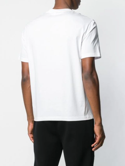 Shop Blackbarrett Logo Printed T-shirt - White