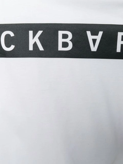 BLACKBARRETT LOGO印花T恤 - 白色